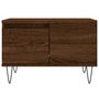 Voir la diapositive 5 : VIDAXL Table basse chene marron 55x55x36,5 cm bois d'ingenierie