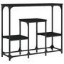 Voir la diapositive 2 : VIDAXL Table console noir 89,5x28x76 cm bois d'ingenierie