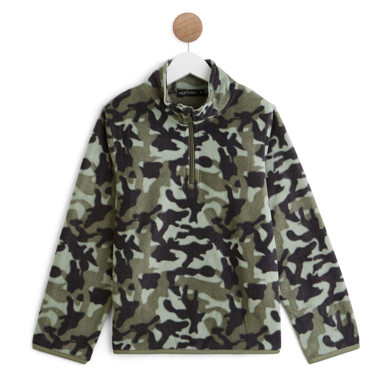 INEXTENSO Sweat polaire camouflage garçon