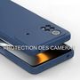 Voir la diapositive 2 : IBROZ Coque Xiaomi Poco M4 Pro 4G Silicone Bleu