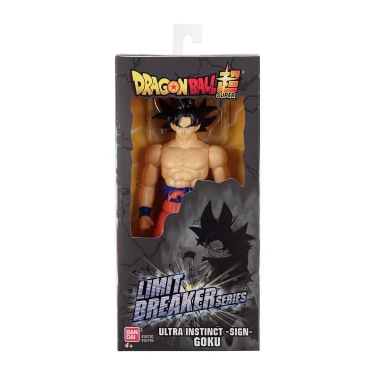 BANDAI Figurine géante - BANDAI - Dragon Ball Super - 30cm Limit Breaker - Ultra Instinct Goku Sign