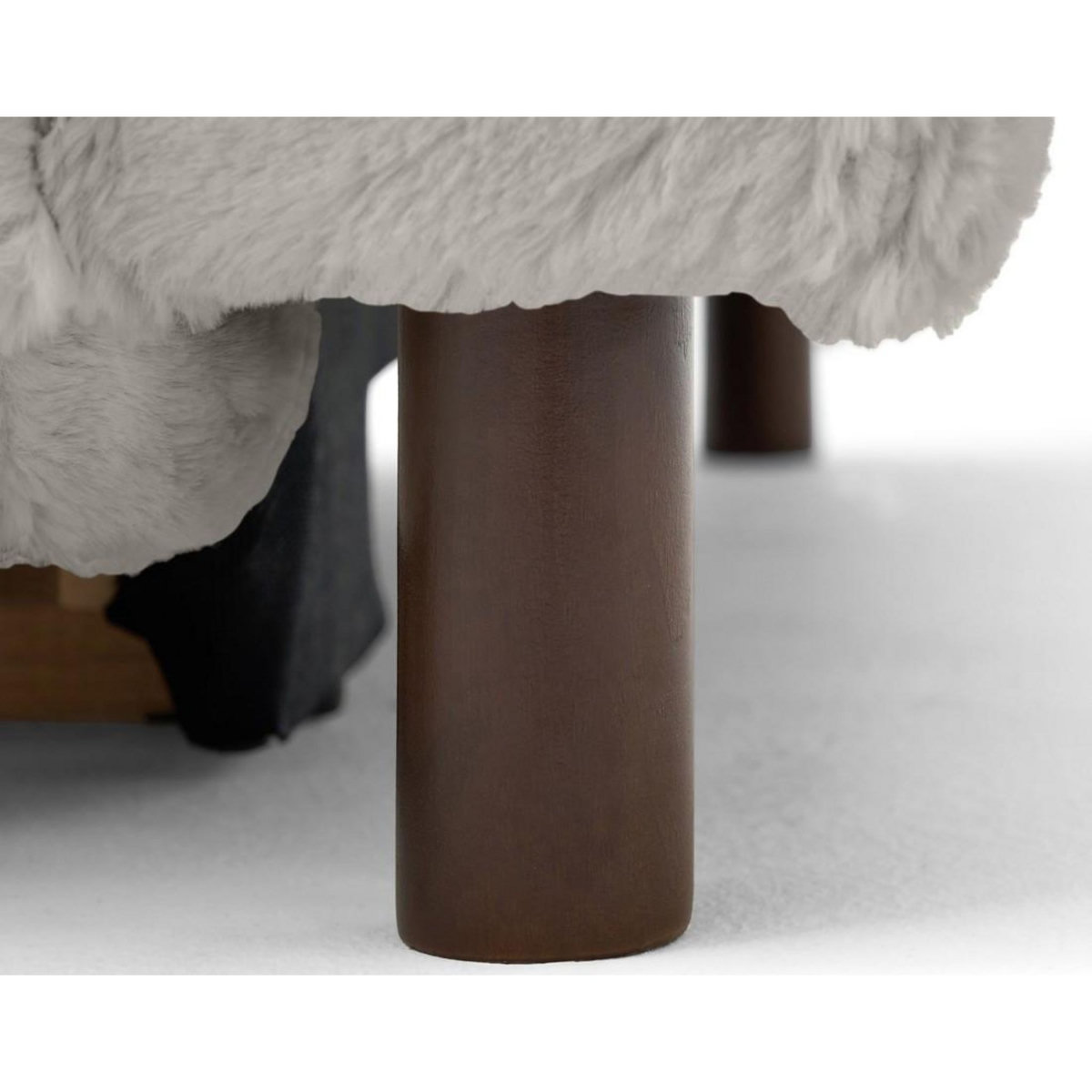 LISA DESIGN Jake - canapé d'angle gauche 5 places convertible en fausse fourrure