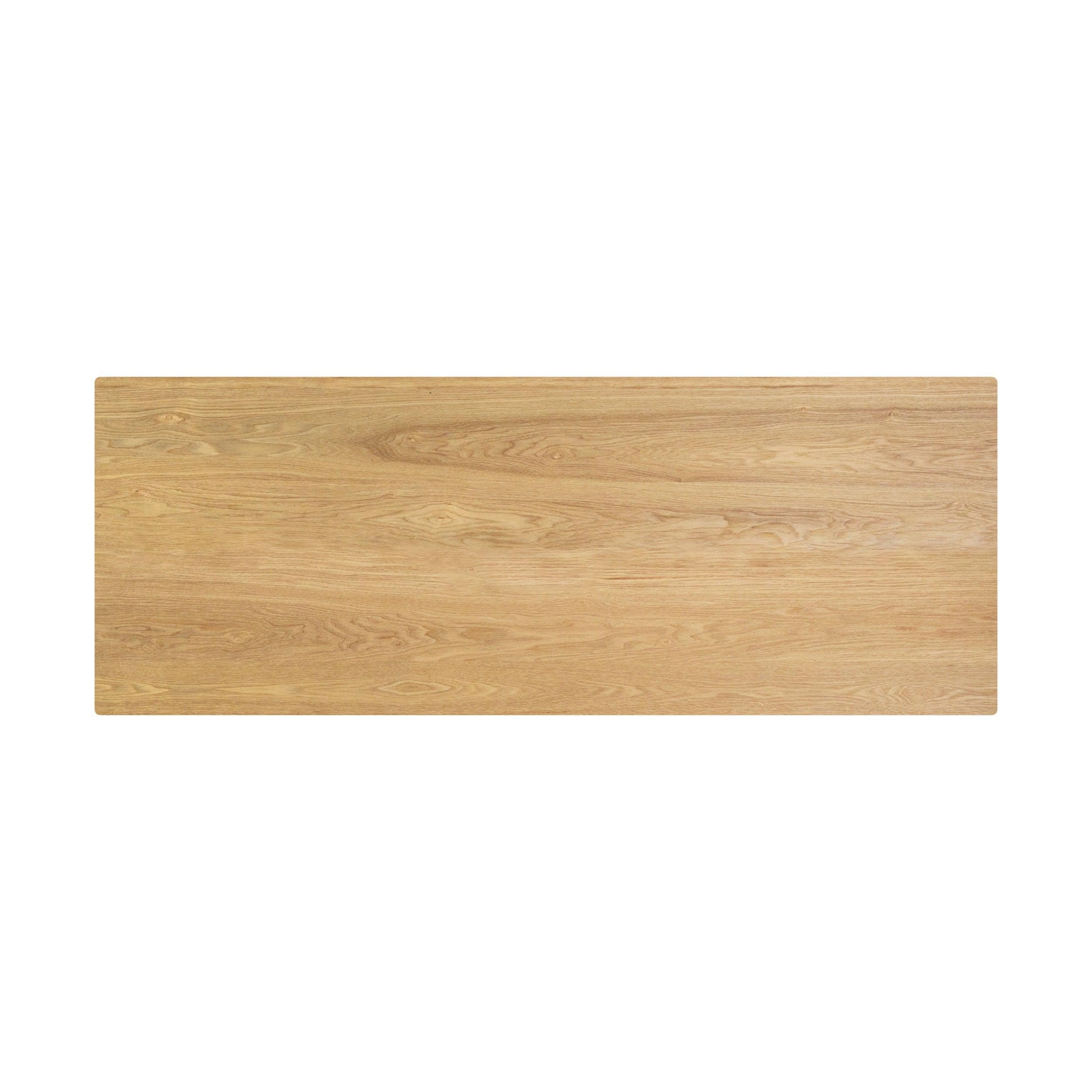 Voir la diapositive 3 : MAISON PAVANE Table de bar rectangulaire 4 personnes en bois clair naturel 120 cm-buvette