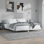 Voir la diapositive 1 : VIDAXL Cadre de lit sans matelas blanc brillant 180x200 cm
