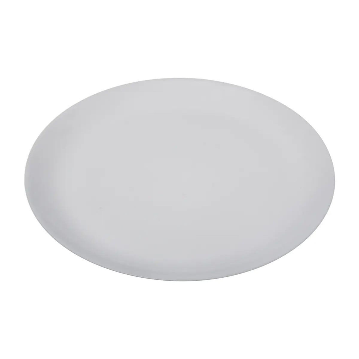 SECRET DE GOURMET Lot de 6 Assiettes Plates  Jeanne  25cm Blanc