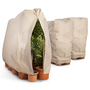 Voir la diapositive 1 : ID MARKET Lot de 3 housses d'hivernage pour plante et arbuste 80 x 160 cm