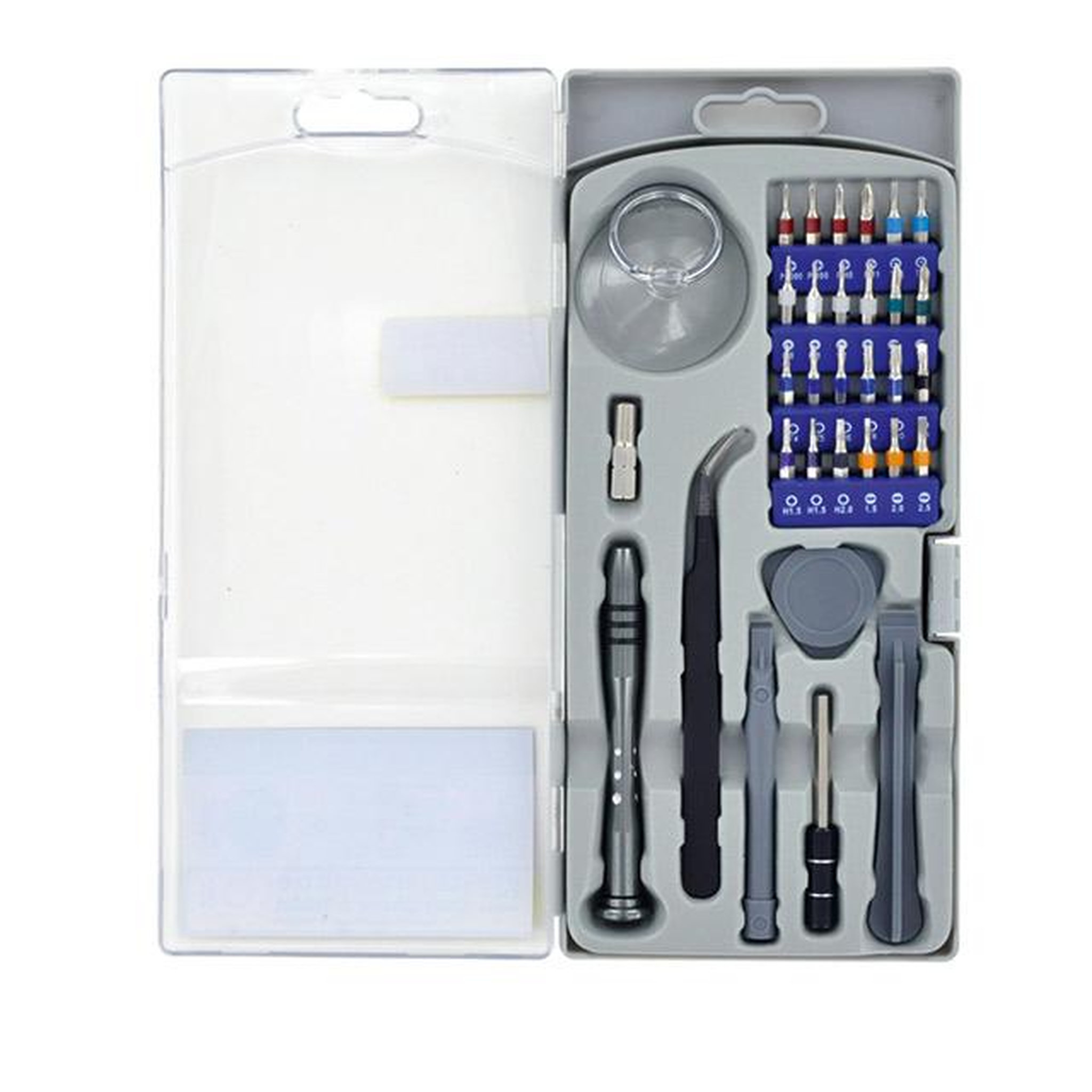 Voir la diapositive 2 : TIVOLY Kit coffret 32 pièces pour réparation smartphone - 11501570041