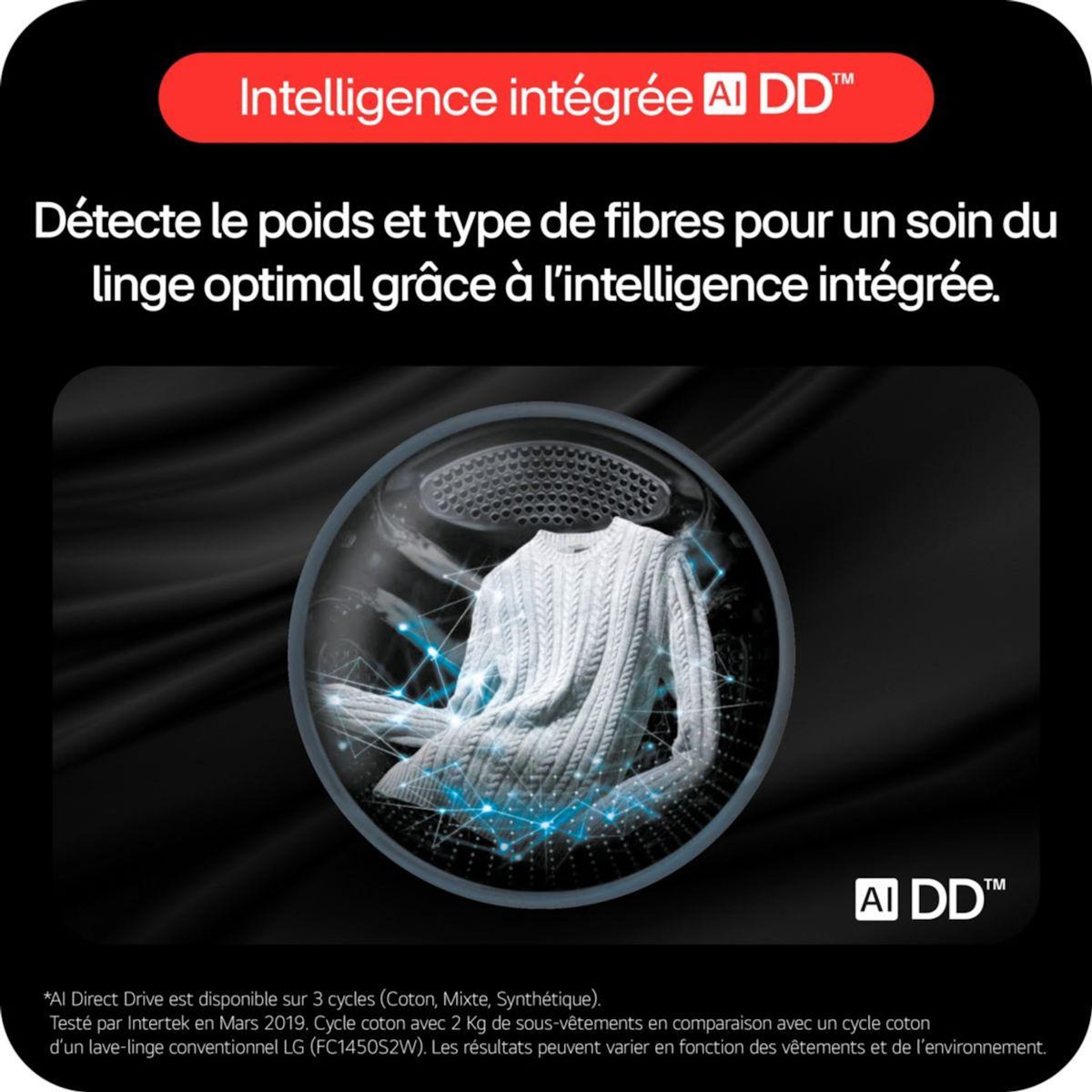 LG Lave linge séchant hublot F164X76BSTA