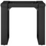 Voir la diapositive 4 : VIDAXL Pieds de table basse cadre en O 40x40x33 cm acier