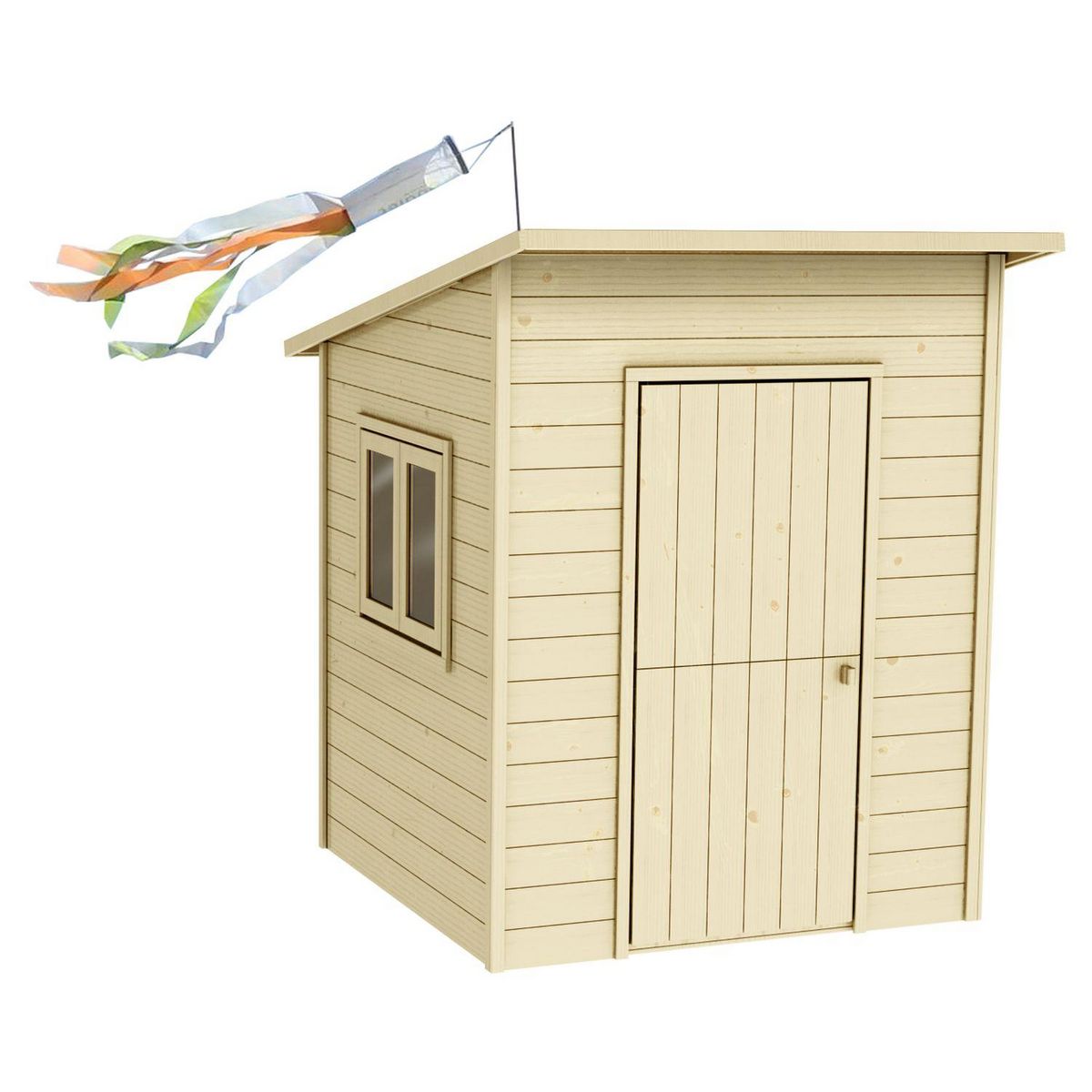 Soulet Cabane de jardin enfant - Bois - H1,60m- SANTA MONICA