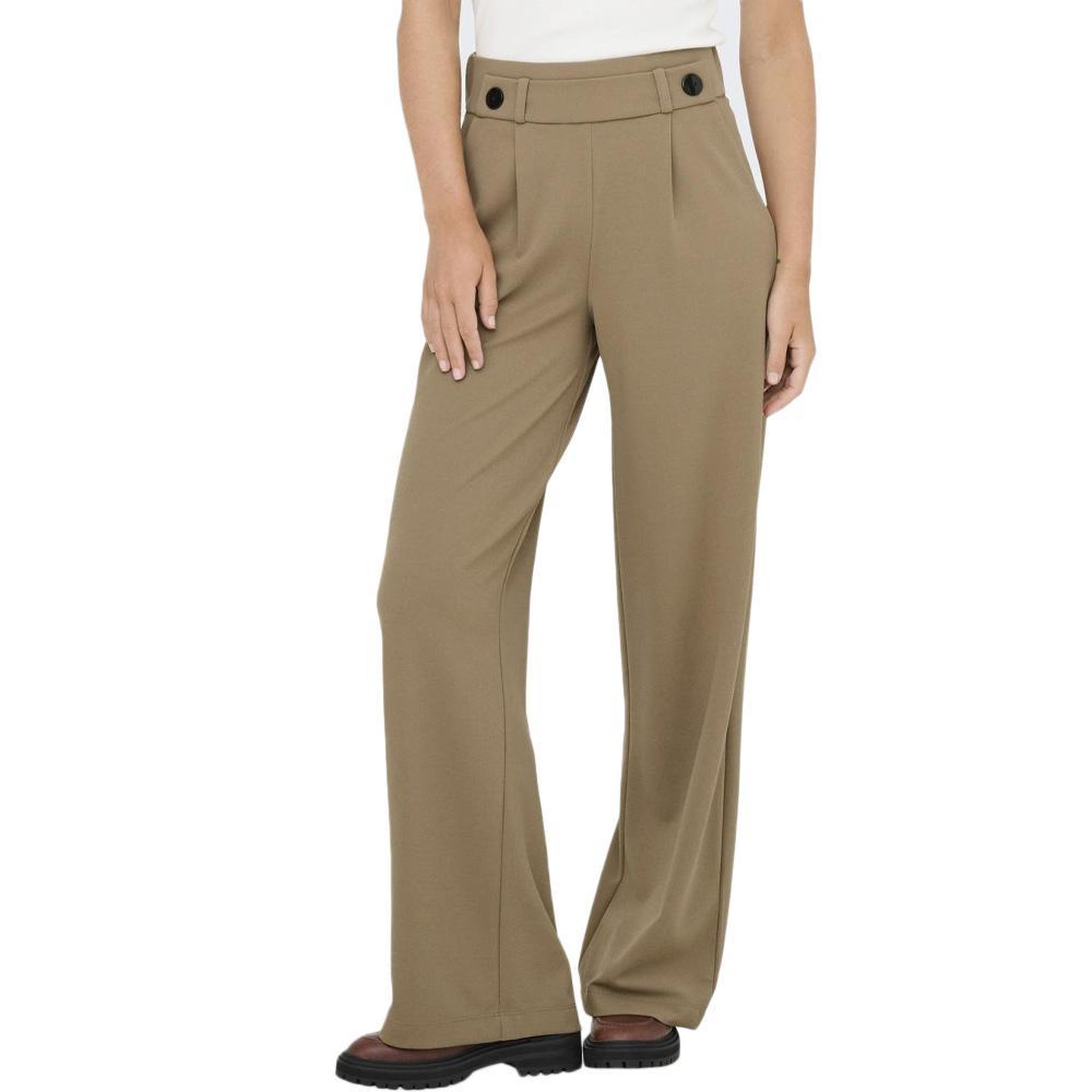 JACQUELINE DE YONG Pantalon marron femme jdy geggo 15208430. Coloris disponibles : Marron