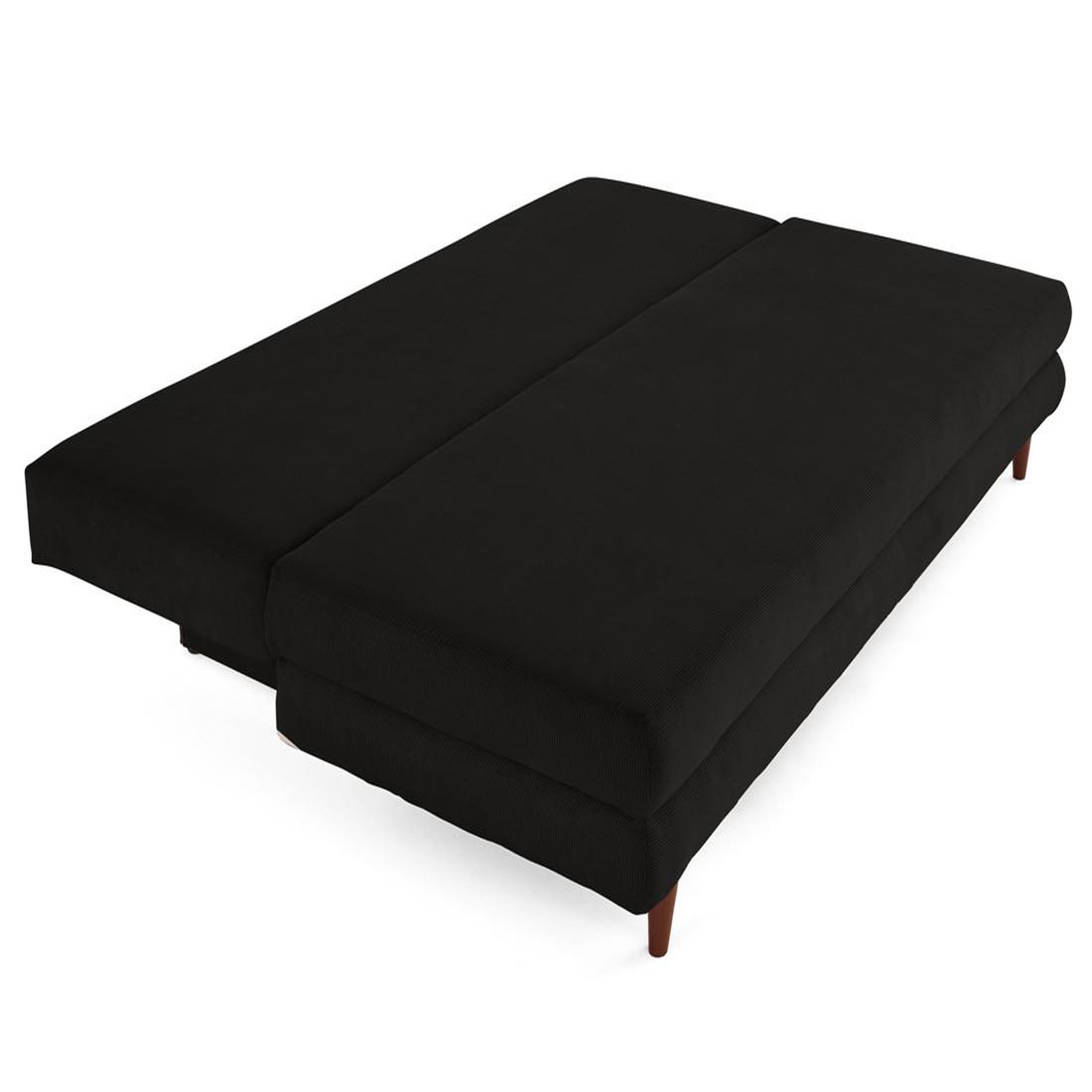 Voir la diapositive 2 : BEST MOBILIER Wonder - canapé 3 places convertible avec coffre en velours côtelé