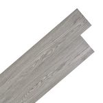 VIDAXL Dalles de plancher PVC autoadhesif 5,02 m^2 2 mm gris fonce