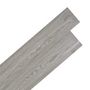 Voir la diapositive 1 : VIDAXL Dalles de plancher PVC autoadhesif 5,02 m^2 2 mm gris fonce