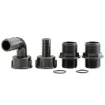 Ribitech Raccords pour pompe 4 pièces 1pouce