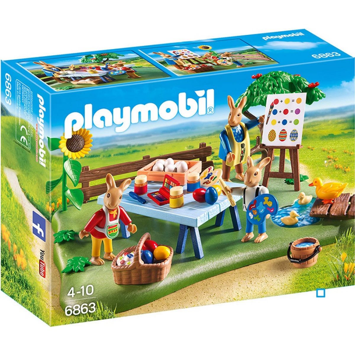 PLAYMOBIL 6863 Atelier Créatif avec Lapins