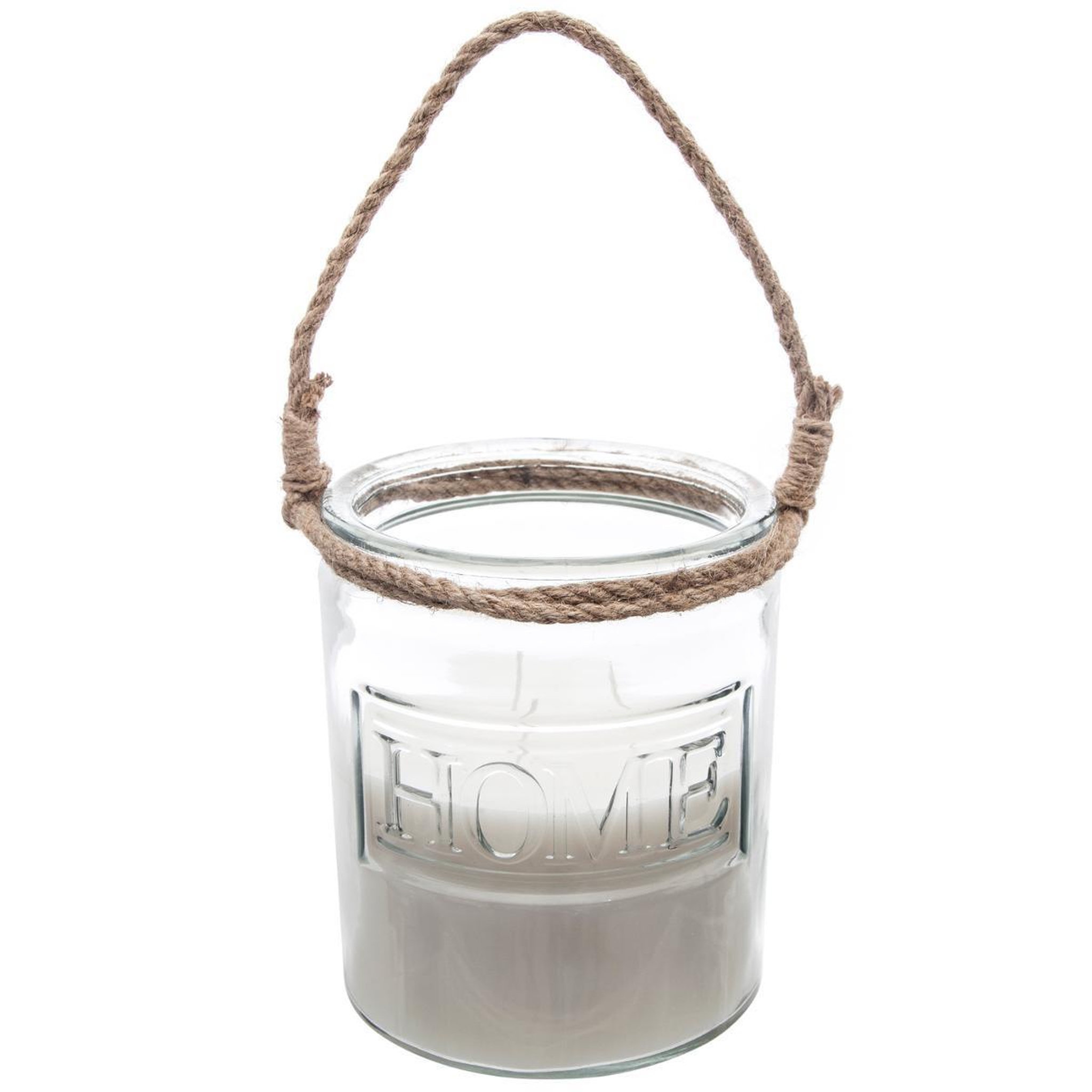 COMPTOIR DE LA BOUGIE Bougie parfumée avec anse  corde  780g vanille