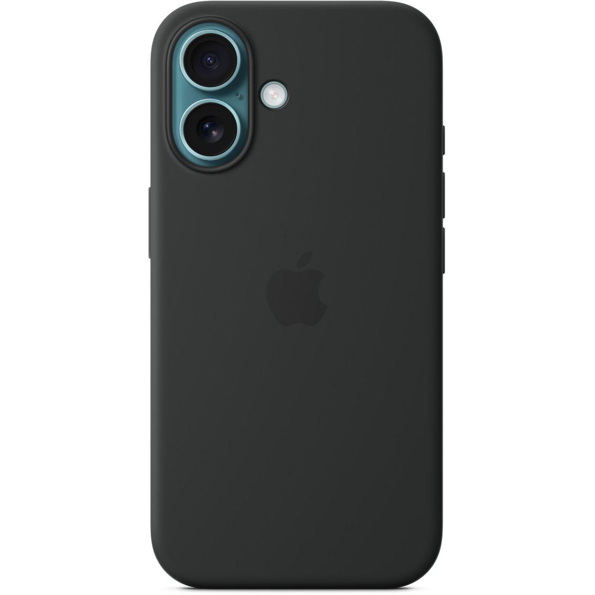 Voir la diapositive 2 : APPLE Coque iphone 16 silicone magsafe noir