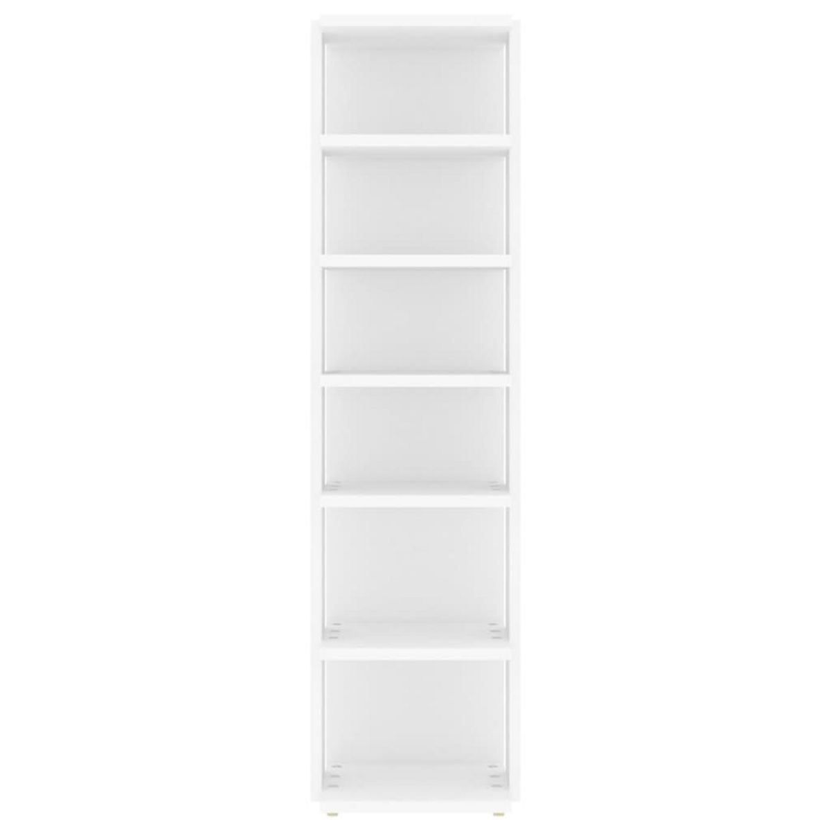 VIDAXL Armoires a chaussures 2 pcs Blanc 27,5x27x102cm bois ingenierie