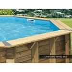 Ubbink Liner seul Bleu pour piscine bois Océa Ø 4,30 x 1,20 m - Ubbink