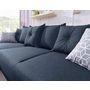 Voir la diapositive 5 : BEST MOBILIER Lena - canapé d'angle réversible convertible - 4 places - style scandinave