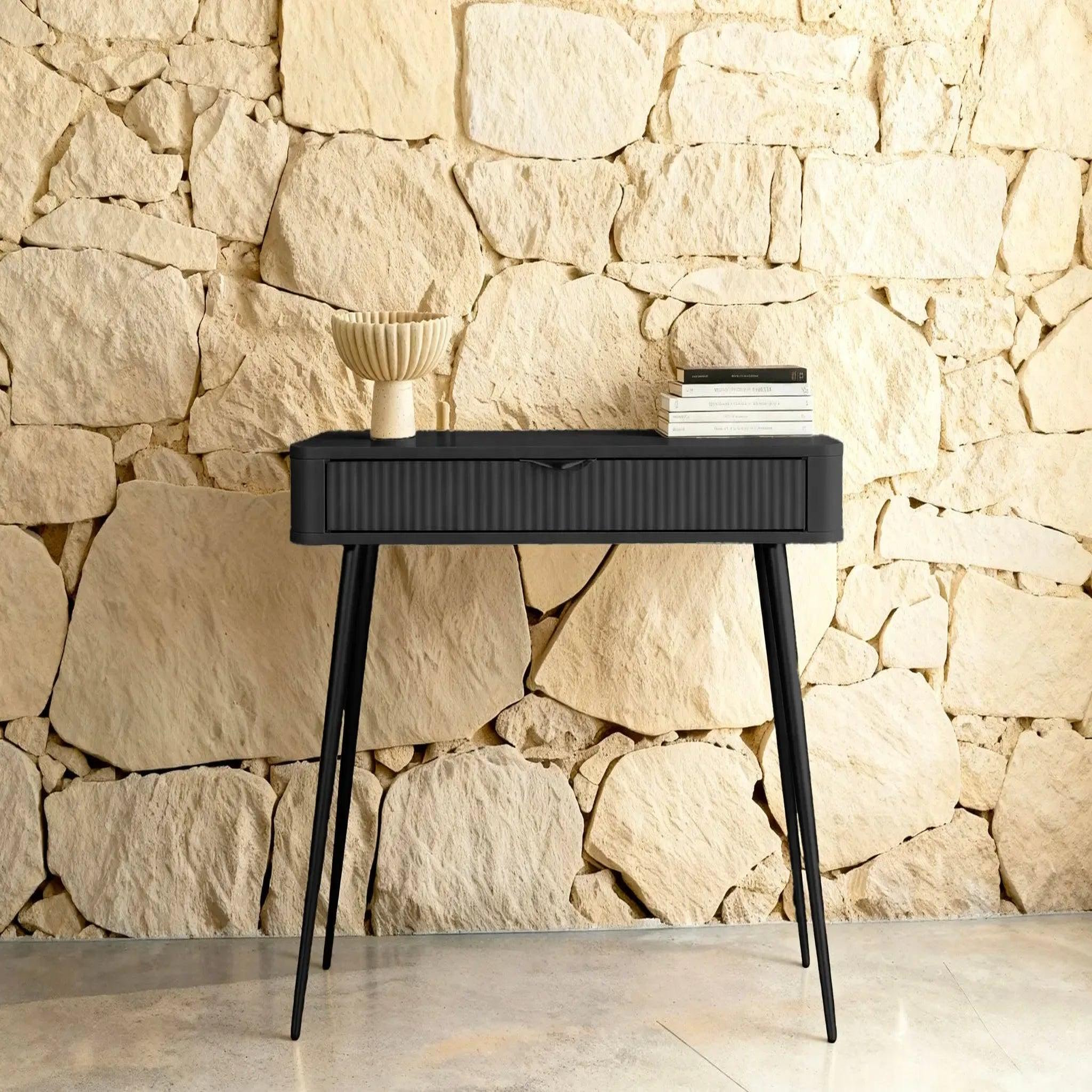 Voir la diapositive 2 : CASANOVA PARIS Joudy - bureau 100cmeffet rainuré