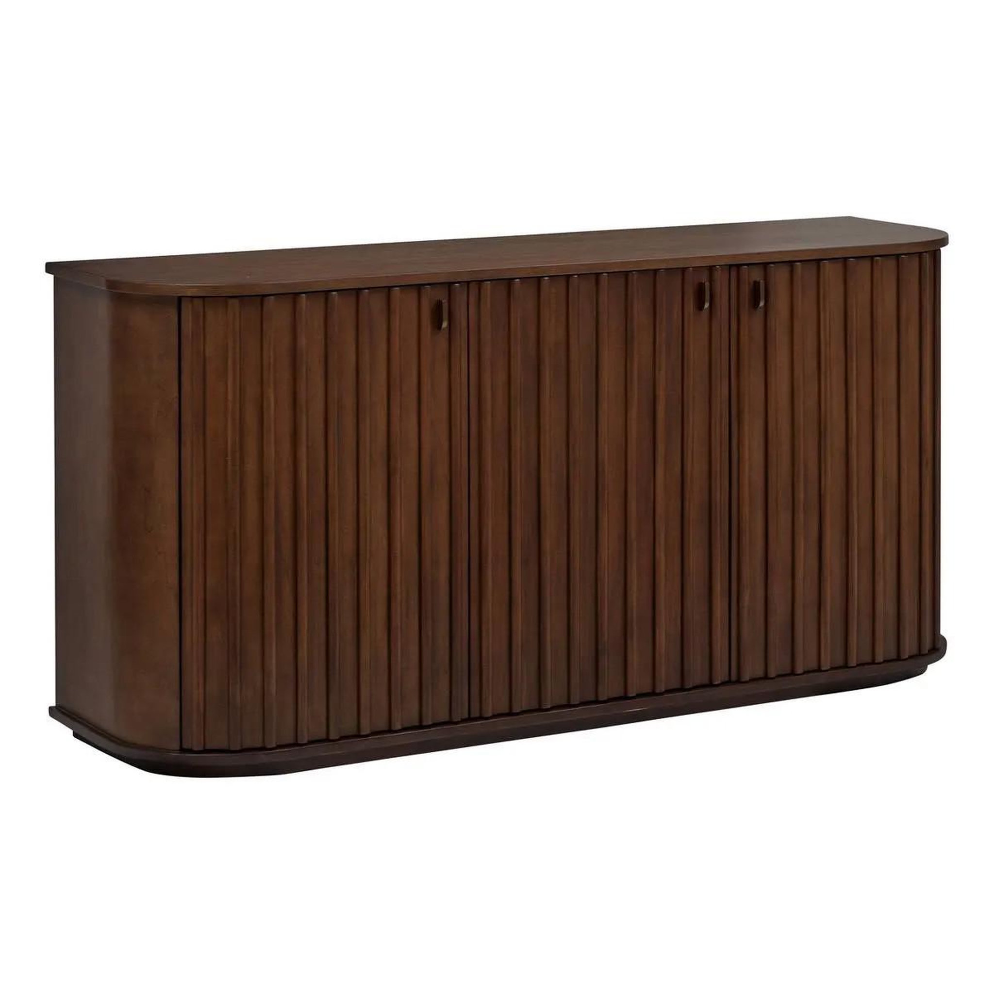 ATMOSPHERA Buffet 3 portes en bois  rikaya  160cm marron