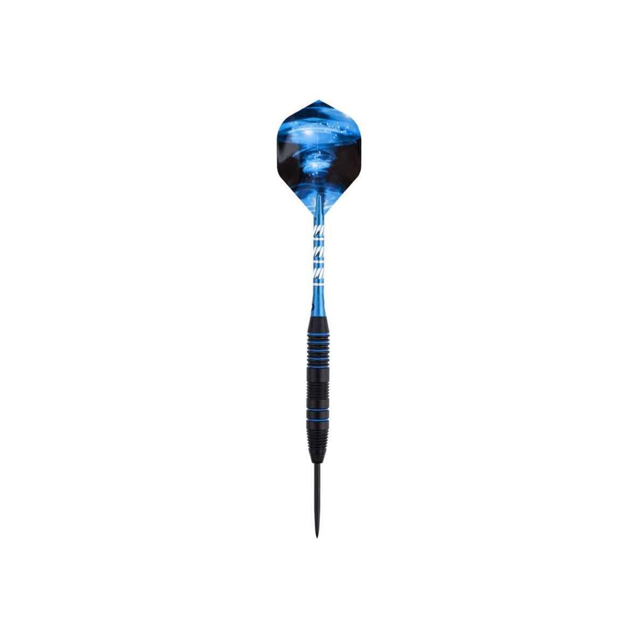 Voir la diapositive 4 : DE FAUGERES Jeu de 3 Fléchettes à Pointe Acier  Cony  16cm Bleu