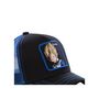 Voir la diapositive 3 : CAPSLAB Casquette Dragon Ball Z Vegeta Noir filet Bleu