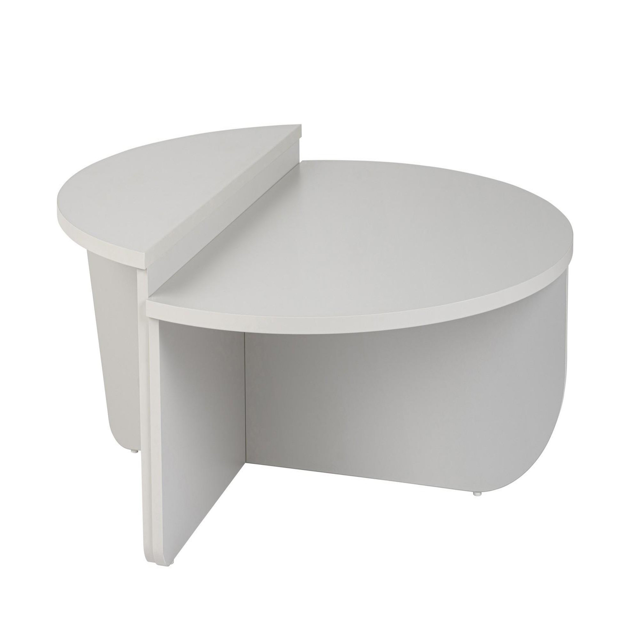 Habitat et Jardin Table basse en bois  orion  - 90 x 60 x 30 cm - blanc