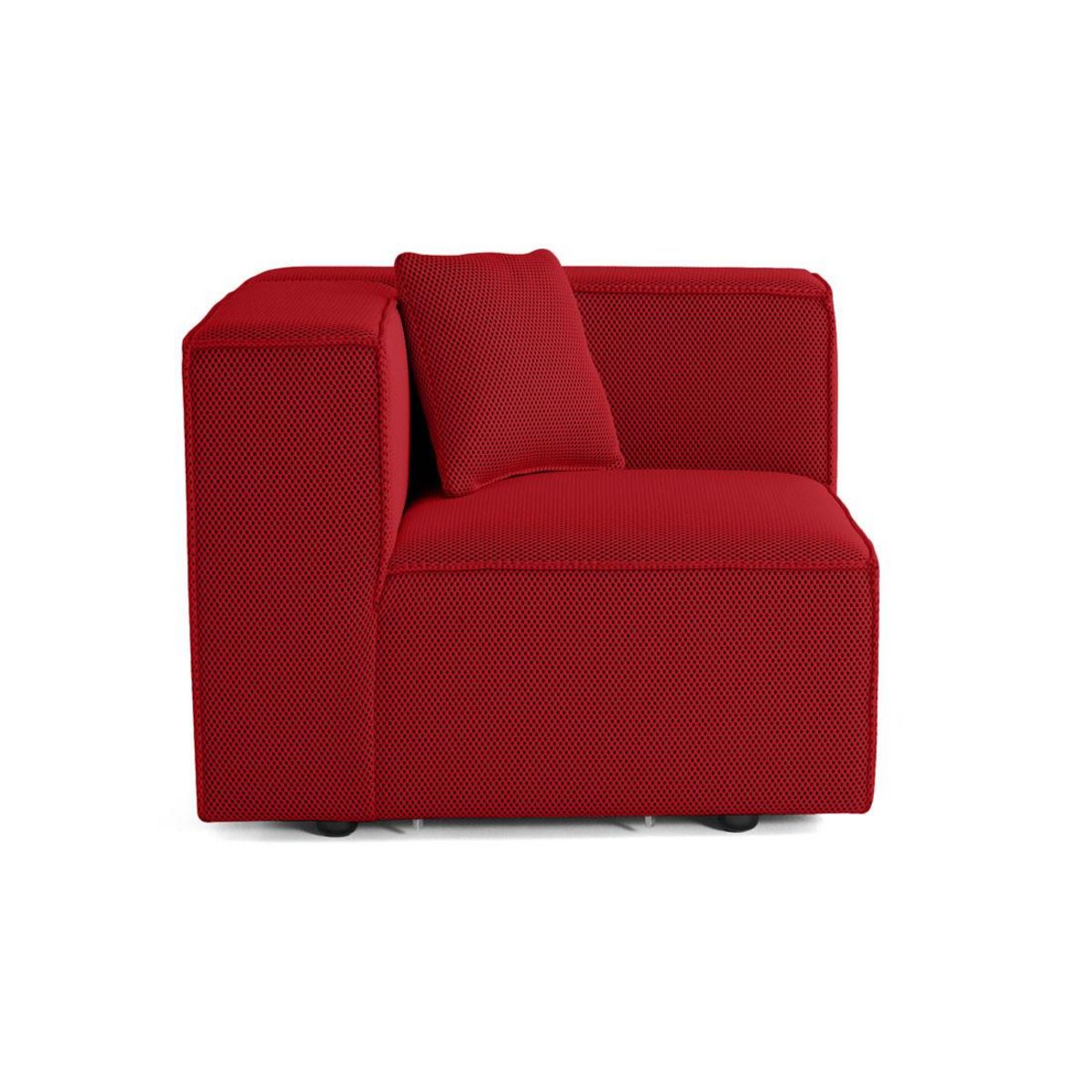 LISA DESIGN Arty - module d'assise droit - en tissu mailles 3d