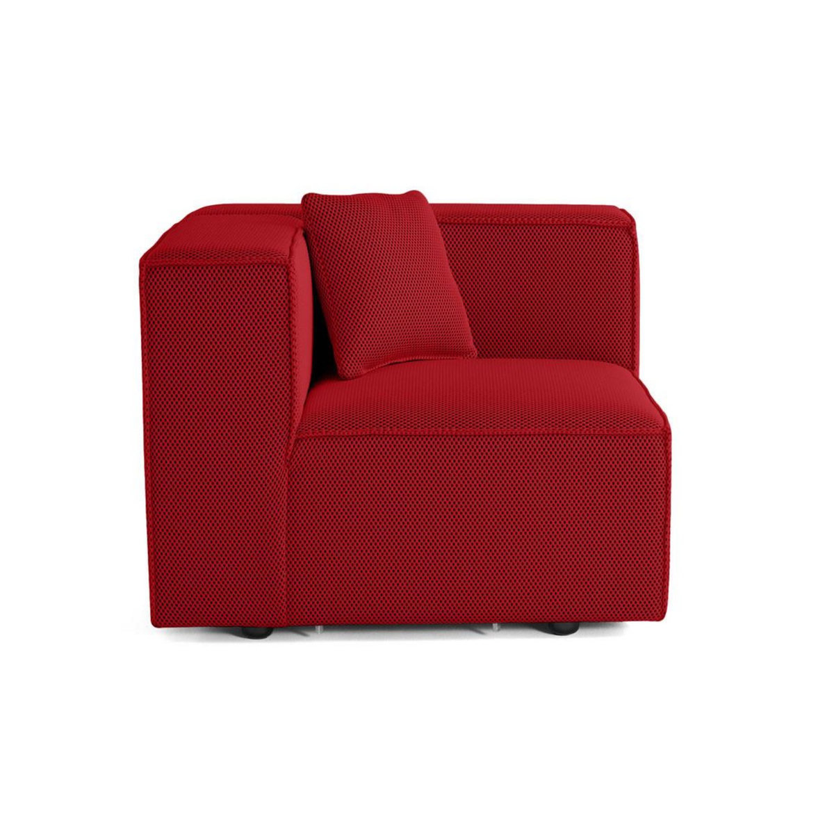 LISA DESIGN Arty - module d'assise droit - en tissu mailles 3d