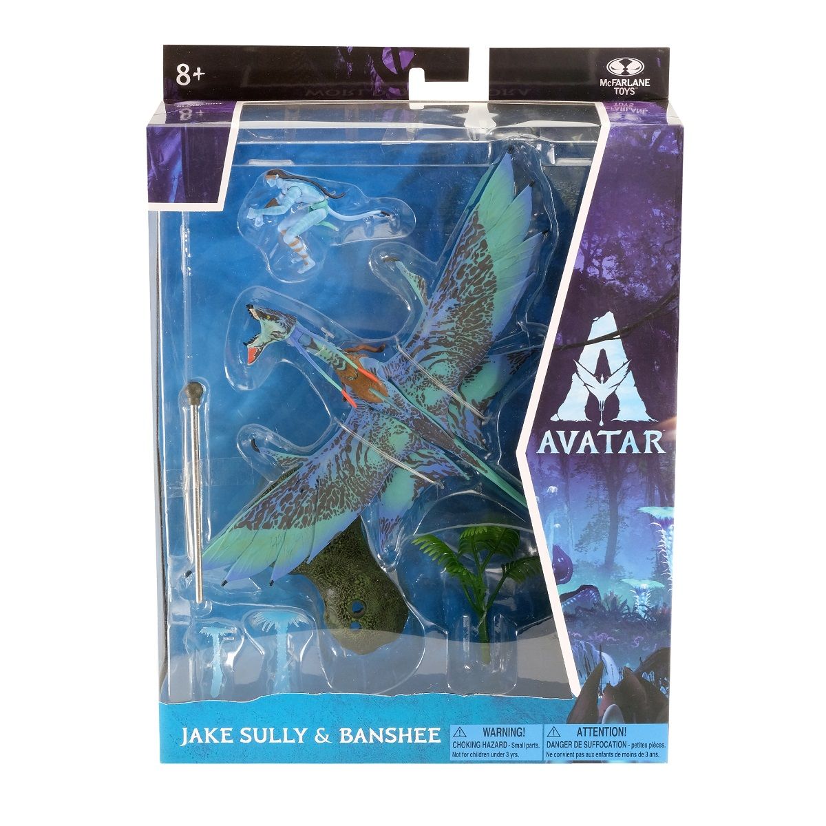 BANDAI Figurine Disney Avatar Coffret Jake Sully et Banshee