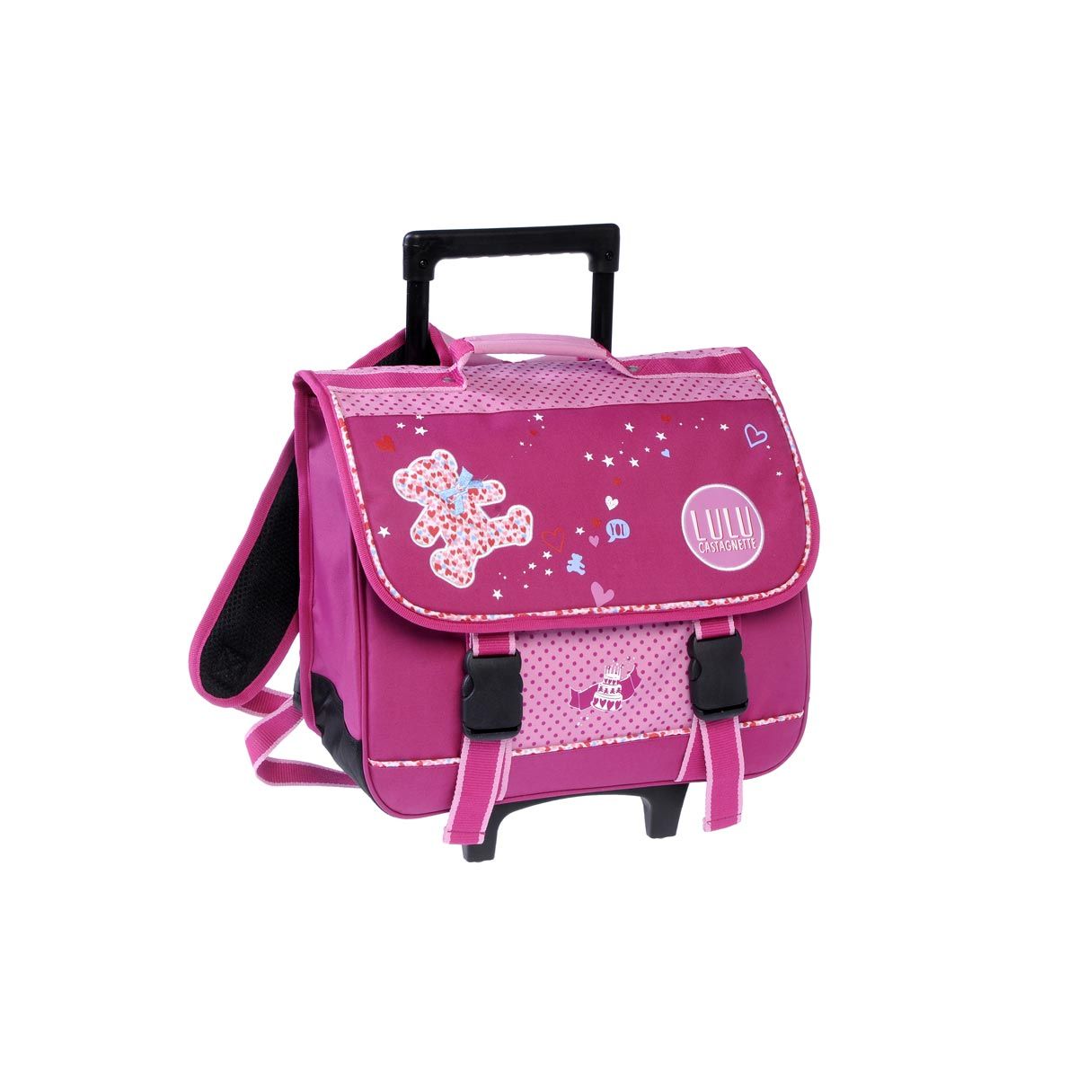 ALPA Cartable à roulettes 38 cm Lulu Castagnette