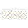 Voir la diapositive 6 : VIDAXL Cloture a treillis 5 pcs Bois de sapin 180x60 cm