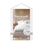 Voir la diapositive 3 : Douceur d'Intérieur Housse de couette 240x220 + 2 taies empiècement lin