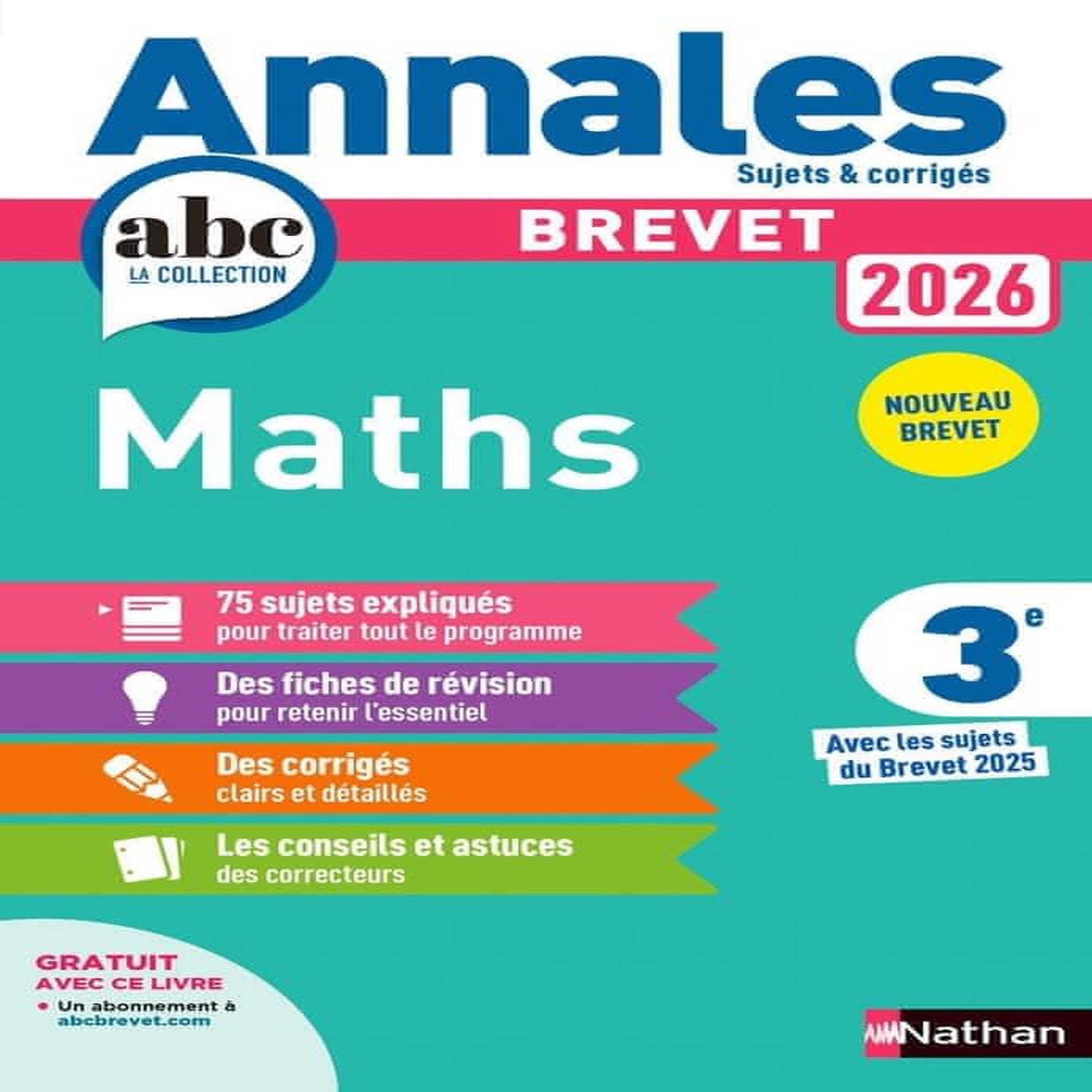 MATHEMATIQUES 3E. EDITION 2026, Feugère Carole