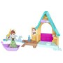 HASBRO Coffret de jeu avec mini poupée Anna - Little Kingdom - Quai d'Arendelle - La reine des neiges