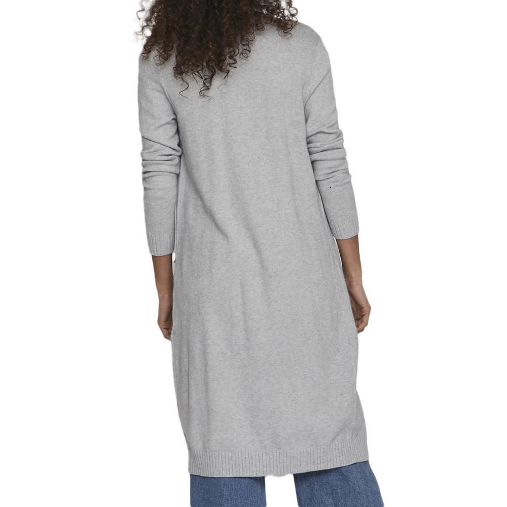 Voir la diapositive 2 : Vila Gilet Gris Femme Vila Viril