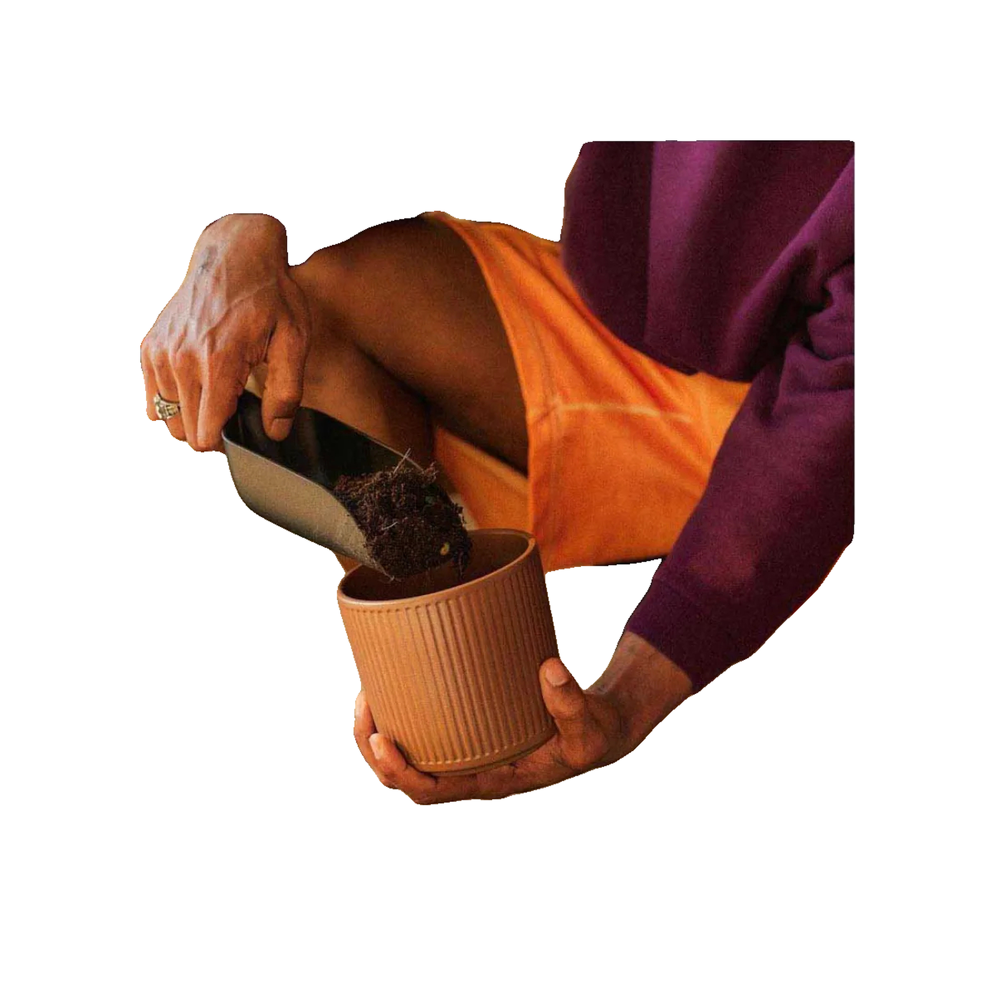 Voir la diapositive 4 : Fiskars Outil de jardin Fiskars 1071303 pelle à main urbaine 29.1 cm