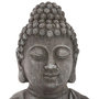 Voir la diapositive 3 : ATMOSPHERA Statuette de Bouddha - H. 49 cm - Effet bois