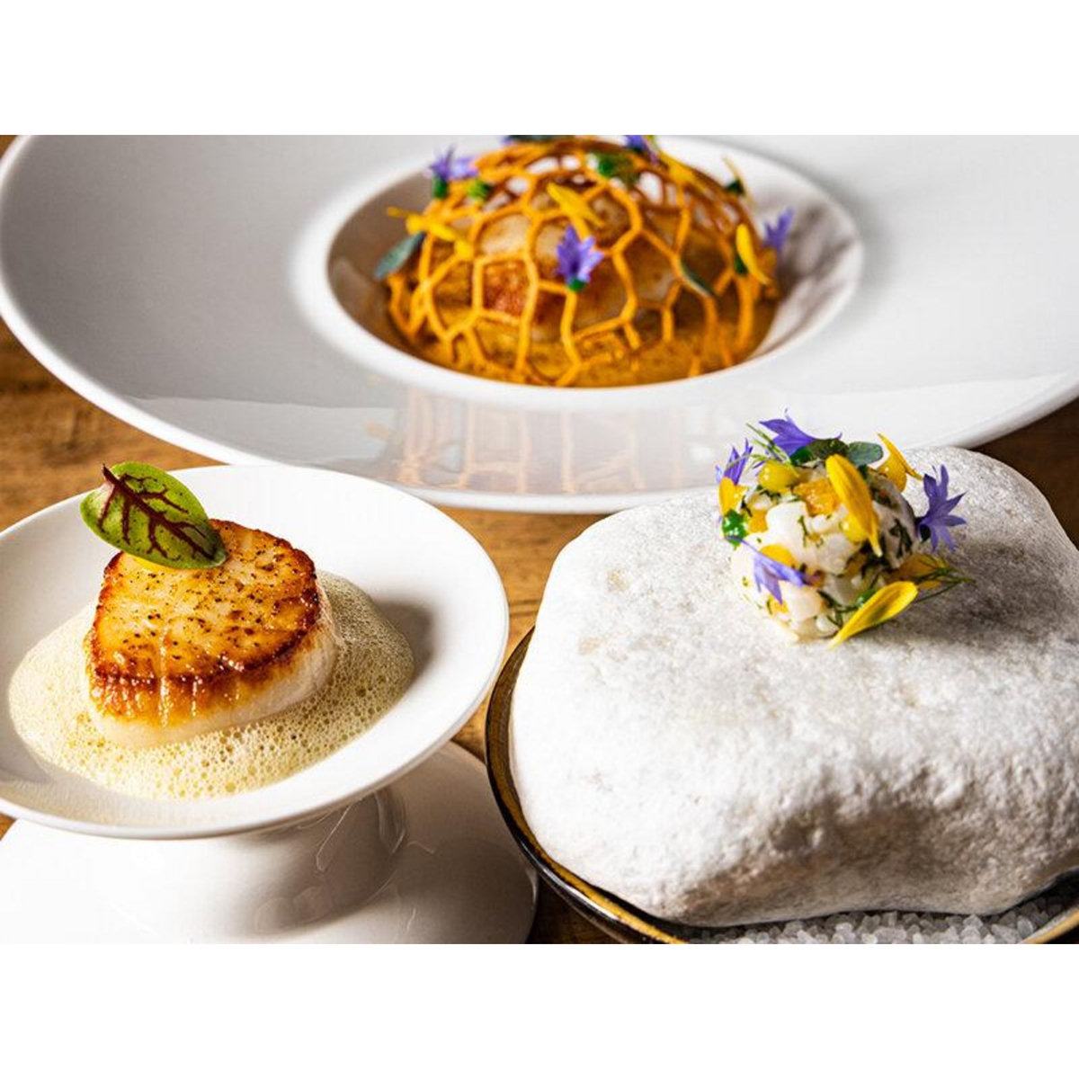 Smartbox Instant gourmand en duo dans un restaurant d'exception : menu 5 plats près de Dijon - Coffret Cadeau Gastronomie