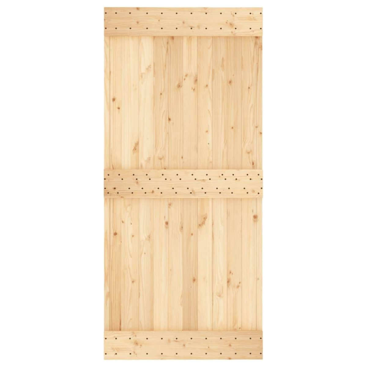 VIDAXL Porte NARVIK 95x210 cm bois massif de pin