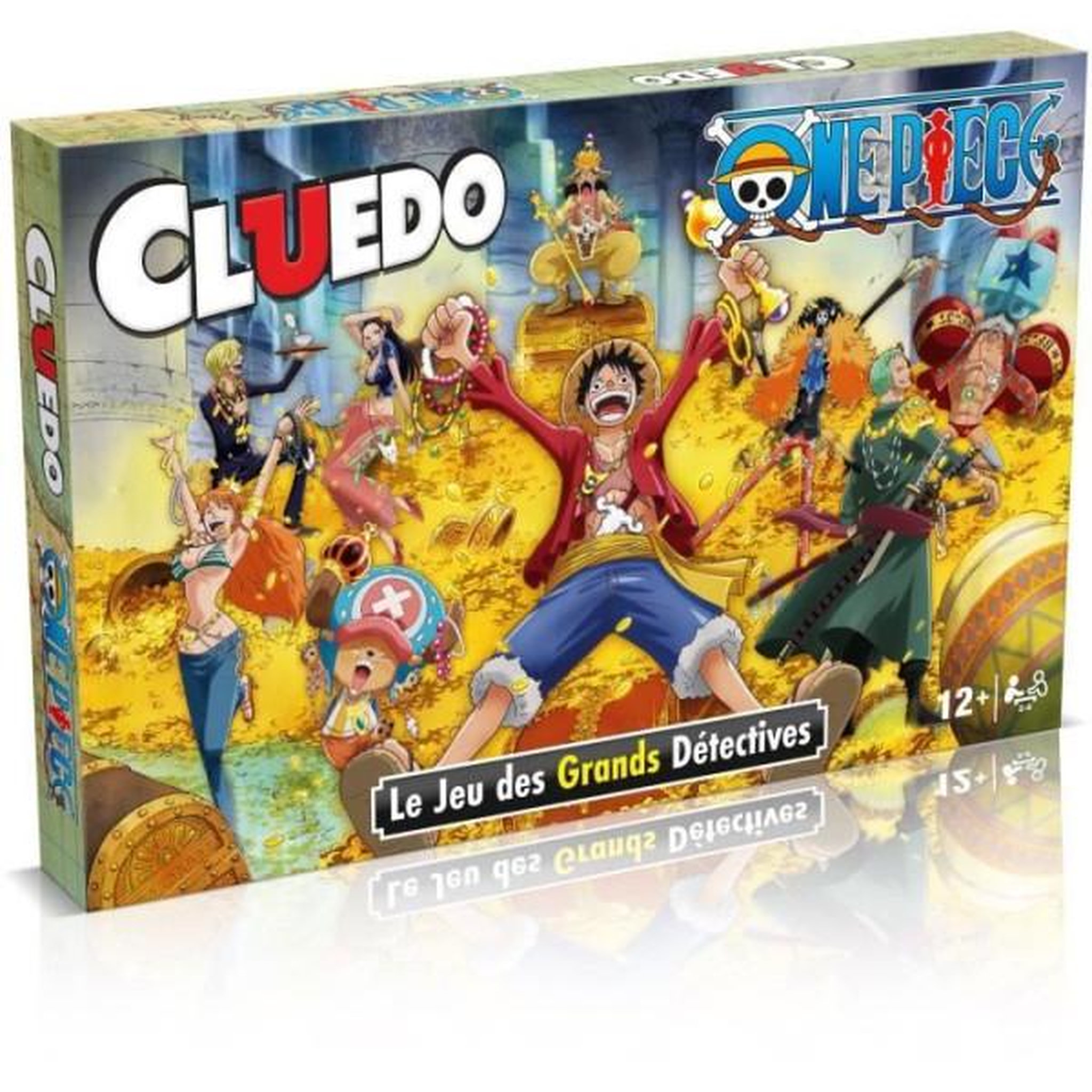 Winning Moves Jeu de société - winning moves - cluedo one piece - édition spéciale avec l'équipage de luffy
