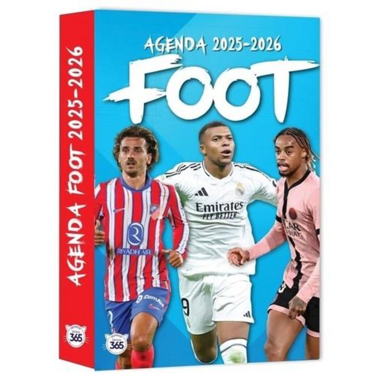 AGENDA SCOLAIRE FOOT. EDITION 2025-2026, Editions 365