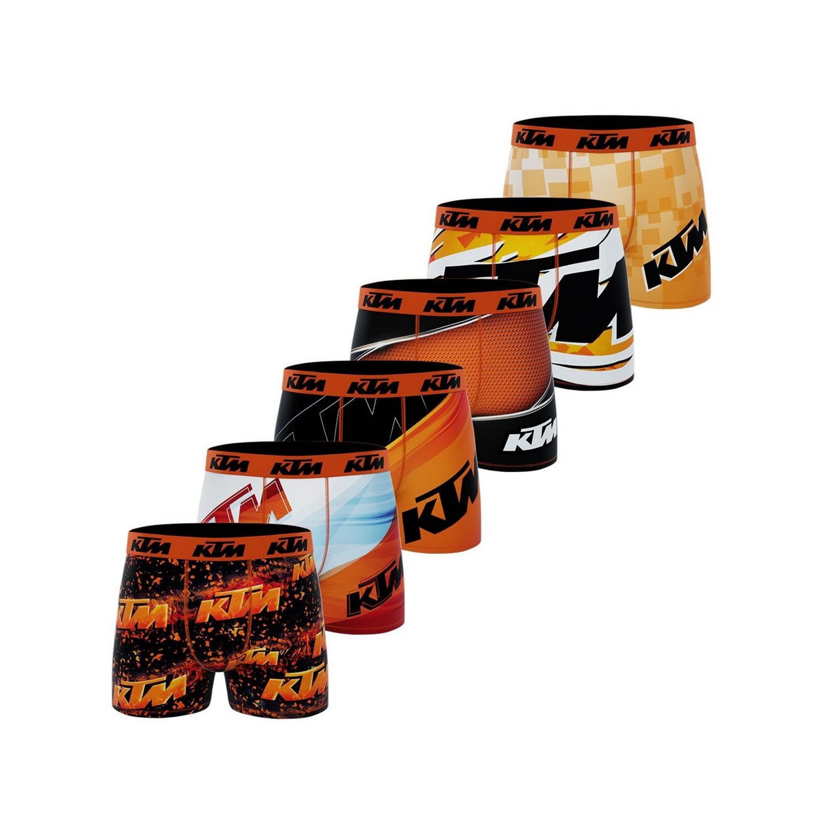 KTM Pack surprise de 6 boxers homme