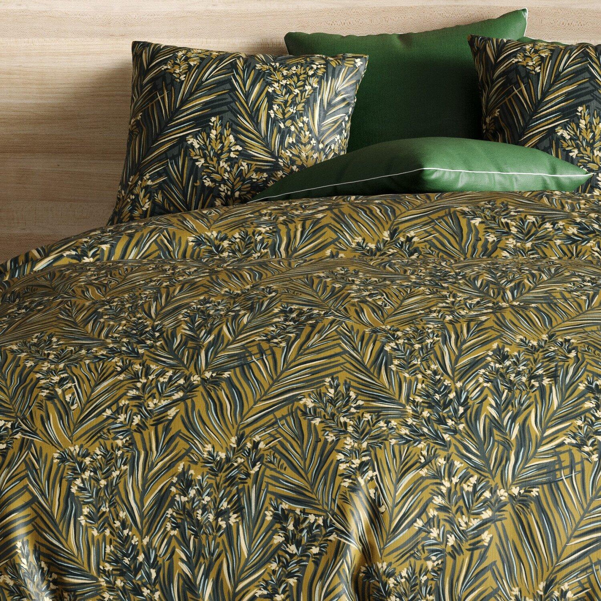 Voir la diapositive 3 : Les Ateliers du Linge Parure housse de couette 100% coton 57fils-nava