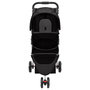 Voir la diapositive 4 : VIDAXL Poussette pour chien pliante Noir 80x46x98 cm Tissu Oxford