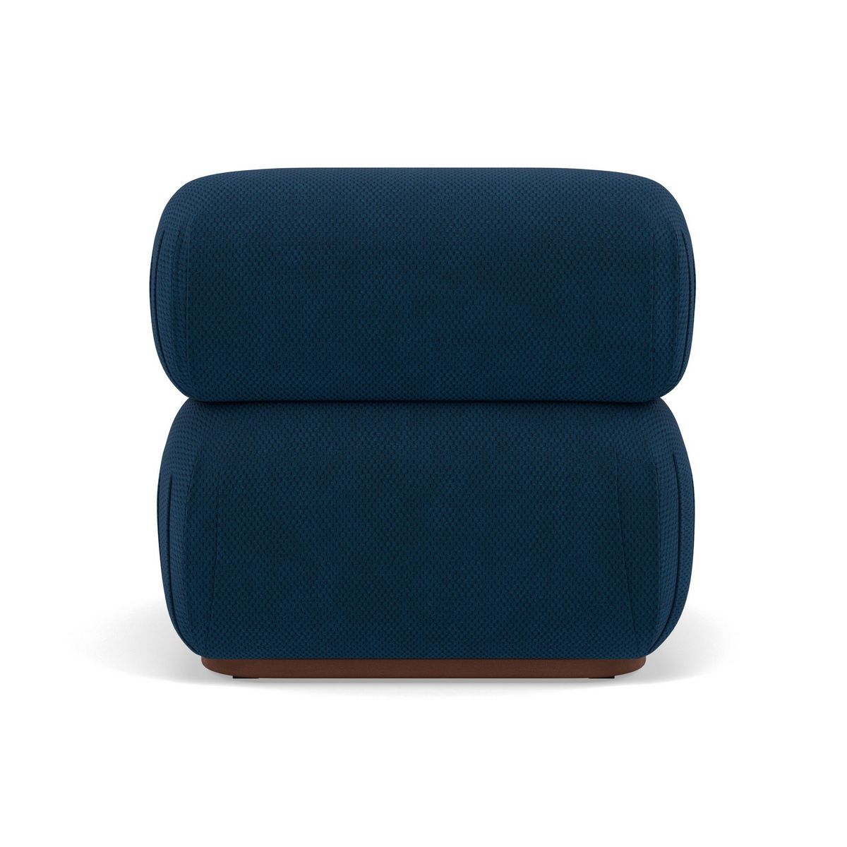 LISA DESIGN Penelope - module d'assise en velours texturé