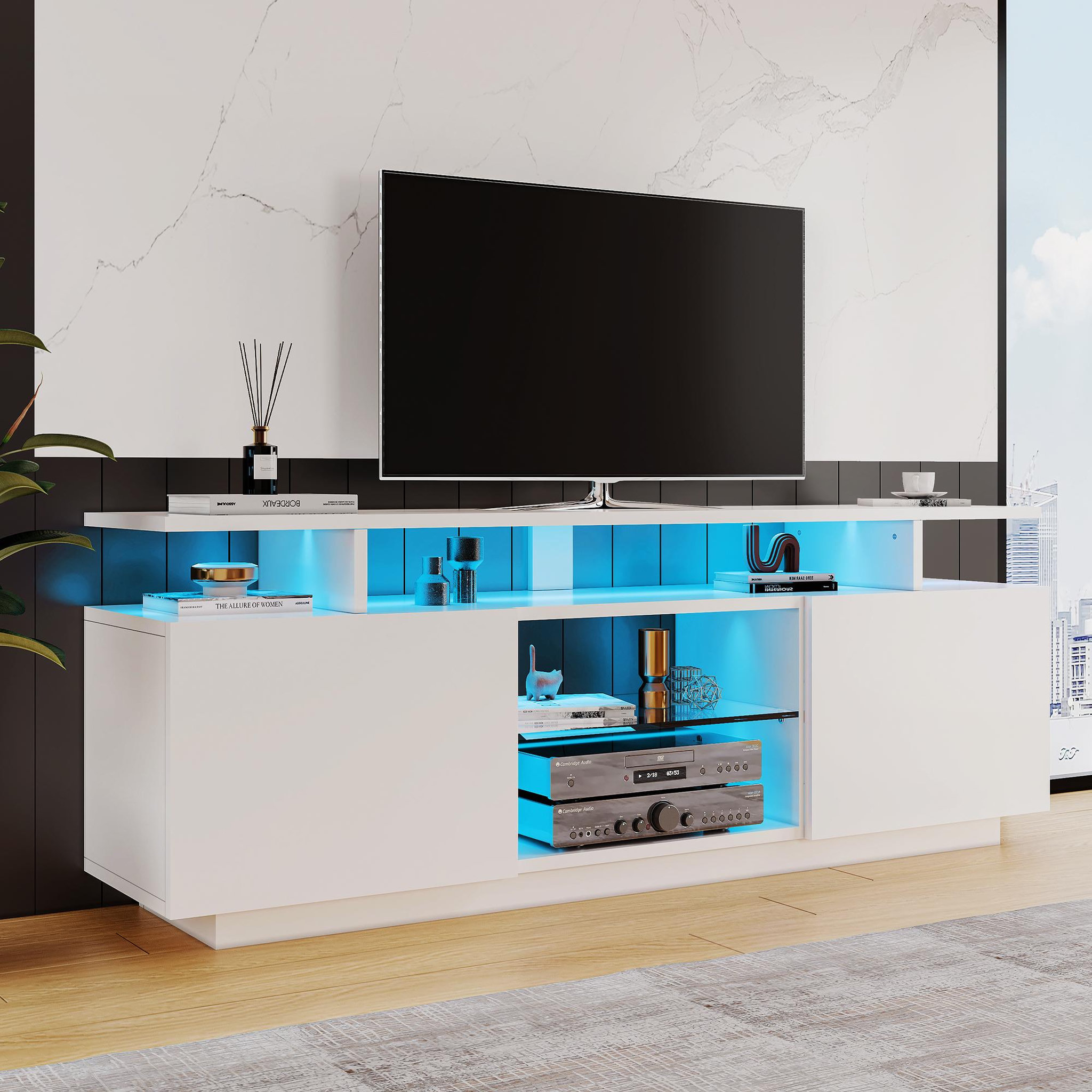 Voir la diapositive 5 : MERAX Meuble tv